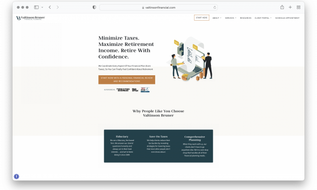 Financial Advisor Website Conversion Made Easy – Case Study